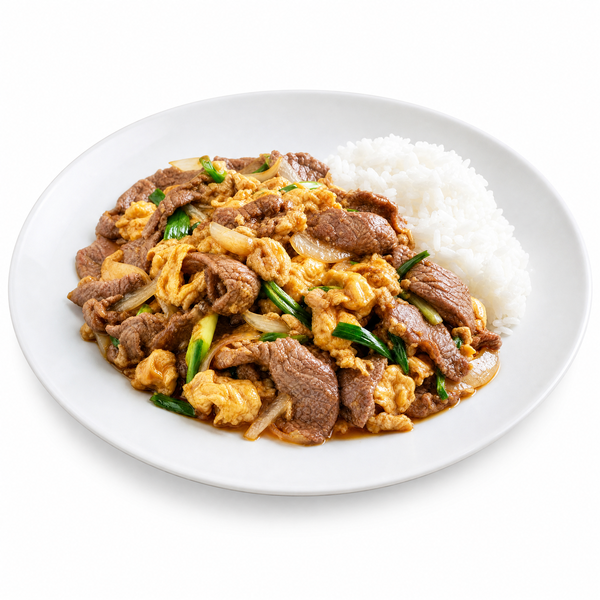 เนื้อผัดไข่